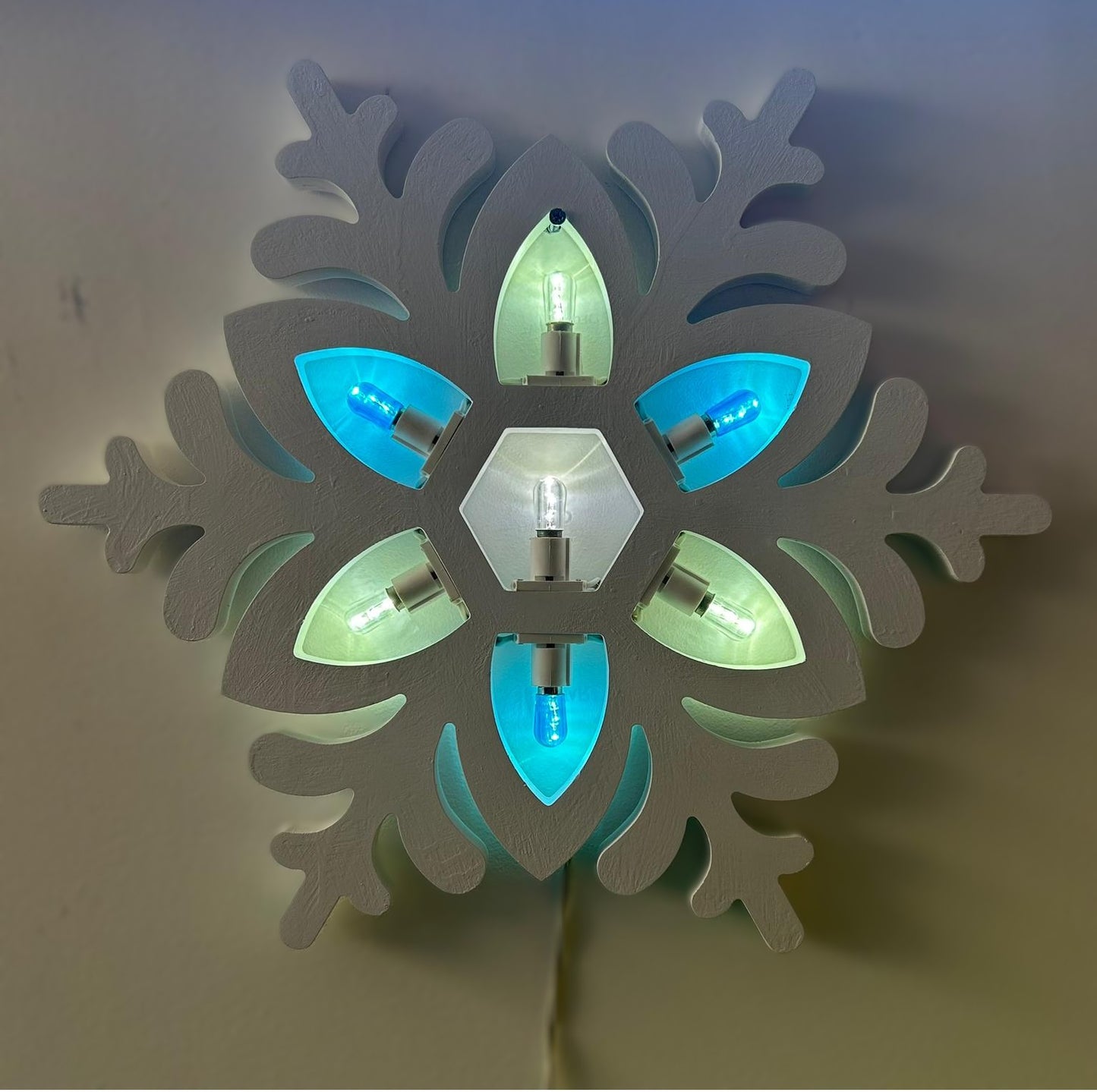 FIOCCO DI NEVE - DECORAZIONE NATALIZIA