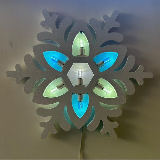 FIOCCO DI NEVE - DECORAZIONE NATALIZIA